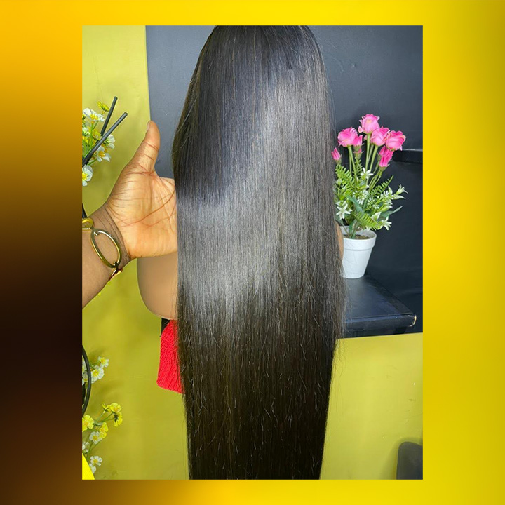 34" Bone Straight with HD frontal