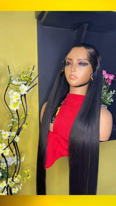 34" Bone Straight with HD frontal