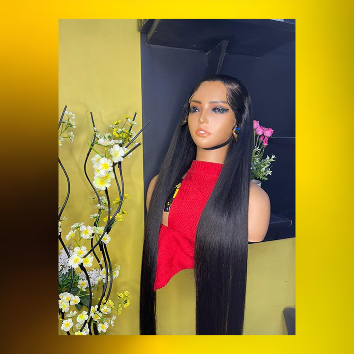 34" Bone Straight with HD frontal